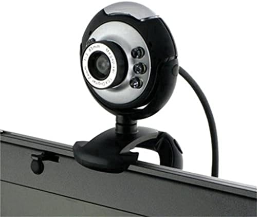 Câmera da web USB2.0 da Walnuta 6 LED Night Light HD Webcam Mic for Computer PC Laptop Desktop Webcam Câmera