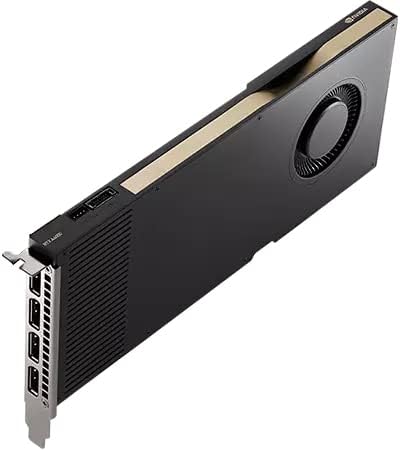 Lenovo NVIDIA RTX A4000 Cartão gráfico - 16 GB GDDR6 - PCI Express 4.0 x16 - Displayport