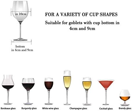Fashion Creative Wine Cup Rack - Under Gabinet Fashion Creative Wine Glass Rack - Metal pendurado de vinhos de vinhos de