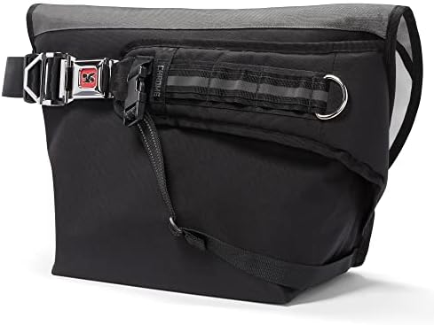 Chrome Industries Mini Metro Messenger Bag - Satchel de laptop de 13 polegadas com fechamento de fivela de correia exclusiva, 20,5 litros