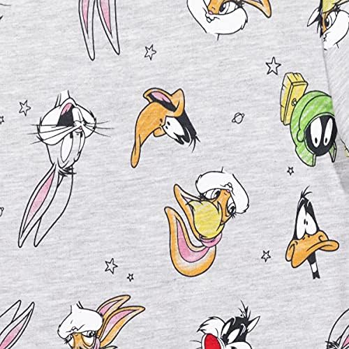 Space Jam Looney Tunes Sylvester Bugs Bunny Daffy Duck Girls French Terry Swoveshirt
