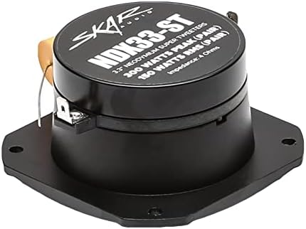 Skar Audio ndx33-st de 300 polegadas de 300 watts de alta compressão neodímio Super Tweeters-4 ohm, par