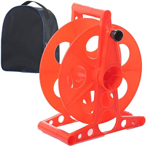 Homeon Wheels Boble de armazenamento de cordão com alça orientada de fácil uso