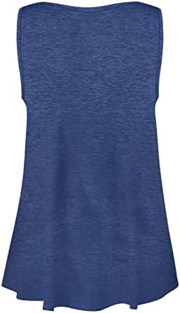Tampa do tanque de lytrycamev para mulheres 2023 Trendy feminino tops de verão camisetas sem mangas de tripulação