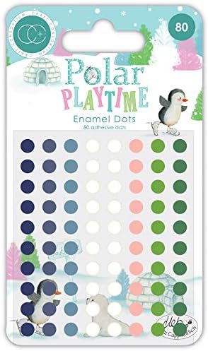 Craft Consortium Ltd Polar Playtime Dots esmalte, EUA: tamanho, cores variadas