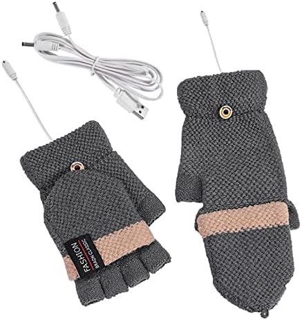 Qvkarw para homens adequados para mulheres quentes mulheres luvas e laptop no aquecimento de equipamentos esportivos de inverno USB roupas de acampamento para mulheres