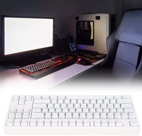 Teclado mecânico Soarup, design de moda ergonômica com aparência de teclado com fio Resposta rápida para jogos domésticos para escritório