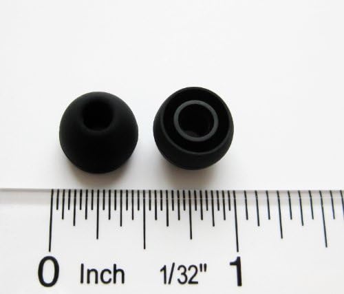 12pcs Small Soft Substacement Earbuds Earbuds Set Compatible com a série CK Audio-Technica, CKS Series, CKM Series,