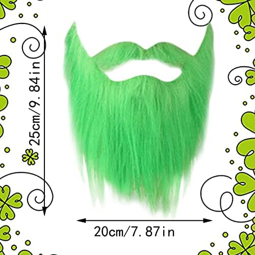 Mmknlrm Day Day Decorações Green Patrick's Party Fesitival Irish for St.Patrick's Toy Party St. Beard Decoration Fake Irish Other