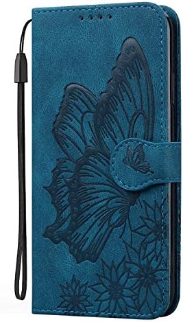 CCSMall para Xiaomi 11t Case Butterfly Para mulheres meninas, Butterflies vintage PU CHEARO DE CEAR