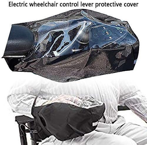 Tampa de joystick para cadeira de rodas elétrica emvanv, capa de controle de rodas de rodas à prova d'água durável Protetor de controle de pulso