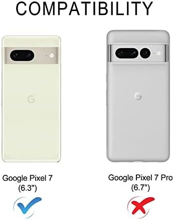 Caso Zonnavi para o Google Pixel 7 Carteira com suporte de cartão, caixa de couro PU Premium [Magnetic] [Stand de