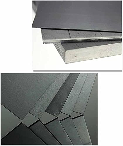 Folha de placa de titânio Goonsds Ta2/Gr2 Felas metal para materiais de laboratório e processamento de peças mecânicas, 100x100x2mm