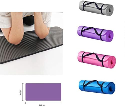 ILUGU 15mm de ioga tapete espesso de exercício não deslizamento Mate ecológico de ioga tape