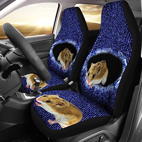 Great Breed Store Chinese Hamster Print Car Seat Covers