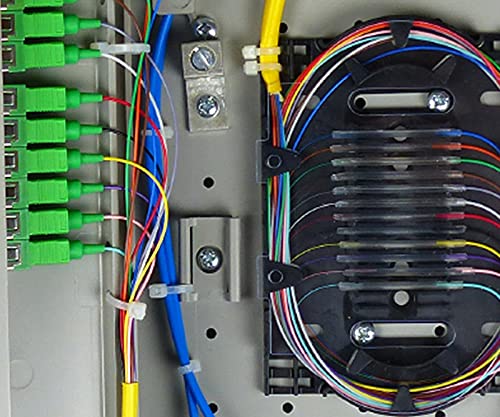 TECNOLOGIA DE LINK 5ER 12 fios SC SC Pigtails de fibra óptica de modo único para splicing de fusão. Inclui 12 mangas protetidas