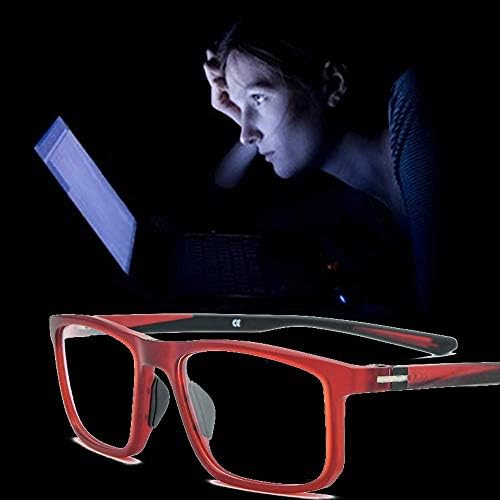 Estrutura TR90 Ultra-Light, óculos de jogo de computador de raio azul
