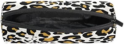 U VIDA VIDA VINTAGE VINTAGE VINTAGE Wild Animal Leopardo Listrado Textura Caneta Lápis Saco de Caso Bolsa Bolsa Bolsa Cosmética Sacos