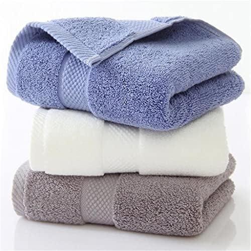 MJWDP Toalhas de banho de algodão macio de algodão cor de face de face Toalha confortável do adulto Banho de absorção