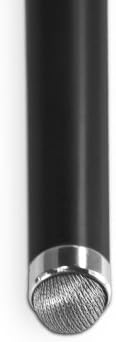 Caneta de caneta de ondas de ondas de caixa compatível com a tela sensível ao toque portátil Magedok OLED PI x6 - caneta capacitiva EverTouch, caneta de caneta capacitiva de ponta de fibra - jato preto