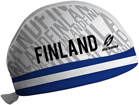 Finlândia Flag Scudpro Skullcap