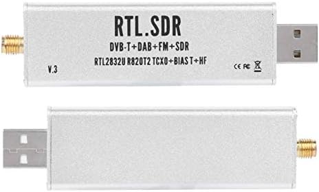 Receptor de banda completa portátil RTL RTL SDR RECEPTOR de 0,1MHz a 1,7 GHz Receptor de sintonizador USB