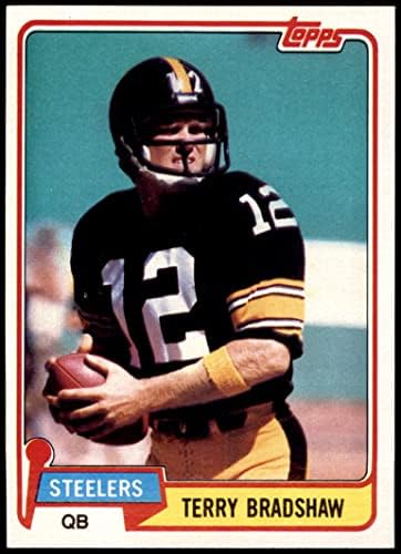 1981 Topps 375 Terry Bradshaw Pittsburgh Steelers NM/MT Steelers La Tech