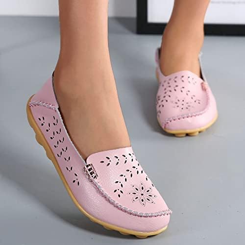 Padaleks moda feminina feminina Sapatos de renda respirável Flats Sapatos casuais Sapatos de tênis casuais