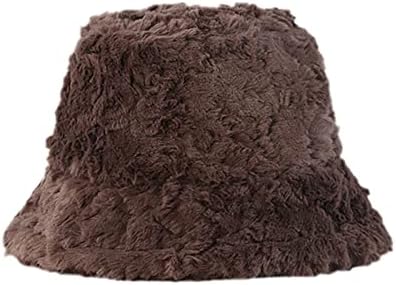 Dbylxmn feminino chapéus de inverno vão com tudo o que quente chapé os chapéus da moda feitos de chapéus de bacia viseira neon