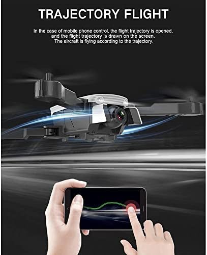 Drone prendre com câmera 4K HD FPV Live Video, helicóptero RC Quadcopter para crianças e adultos, uma chave de partida, altitude de altitude, modo sem cabeça, flip 3D, vôo longo, estojo de transporte