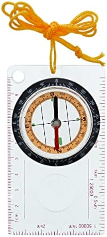SDS Backpacking Compass - Orientering Hucking Survival Compass, Lightweight Navigation Hunting Compass para acampar