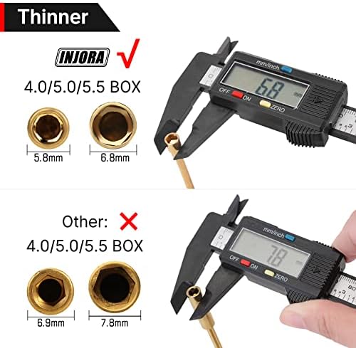 Lesão 7 PCs Manuja curta RC Chave de fenda Héxade