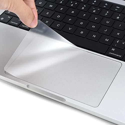 Capa de protetor para laptop Ecomaholics Touch Pad para S15 N2 Full HD Windows 11 Profissional Slim N Luz de 15,6 polegadas Laptop, Transparente Track Pad Protetor Skin Skin Scratch Resistance