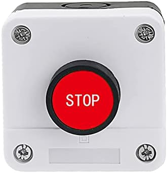 Switch de botão de 22 mm do SVAPO NO/NC Iniciar a caixa de controle de inicialização industrial 68 * 68 mm