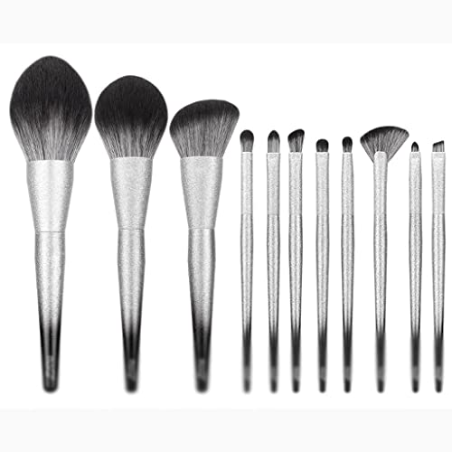LhllHl 11 pincéis Definir escovas de sombra completas de escovas de pó soltas Ferramentas de maquiagem