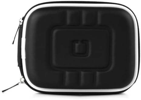 Cobo de proteção contra protetora Black EVA com bolso de malha para o Samsung Compact Point e Shoot Digital Cameras