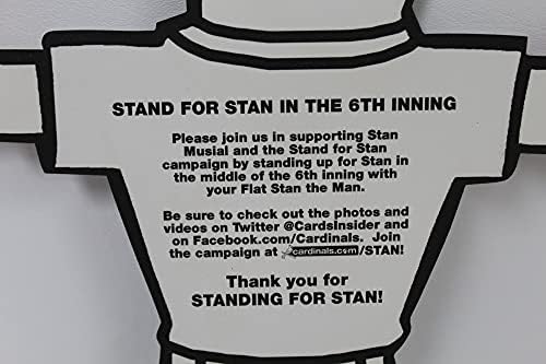 Stan Musial assinado autografado Stan Musial 12x16 Stand Up Display - JSA LOA