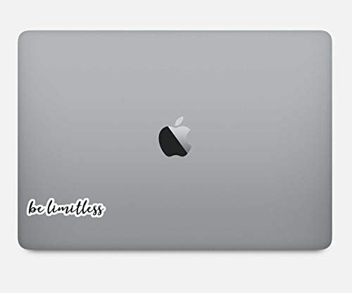 Be Limitless Sticker Inspirational Quotes Stickers - Adesivos para laptop - Decalque de vinil de 2,5 - laptop, telefone,