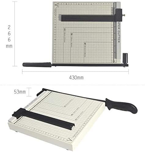 Kdlk Paper Cutter Paper Trimmer em produtos de escritório cortador de papel, cortador de papel profissional cortador de papel,