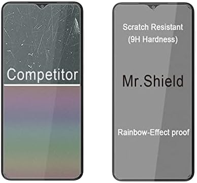 Mr.Shield [3-Pack] projetado para o Samsung Galaxy A04 [vidro temperado] [vidro Japão com dureza 9H] Protetor de tela com substituição ao longo da vida