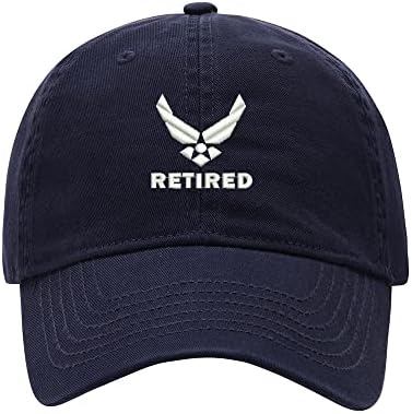 L8502-LXYB BONEBOL MEN Men Air Force aposentado Bordado Bordado Capfe Capéu de Baseball Caps de beisebol