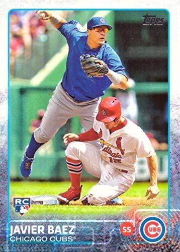 2015 Topps Baseball 315 Javier Baez Rookie Card - 1º cartão de estreia oficial!