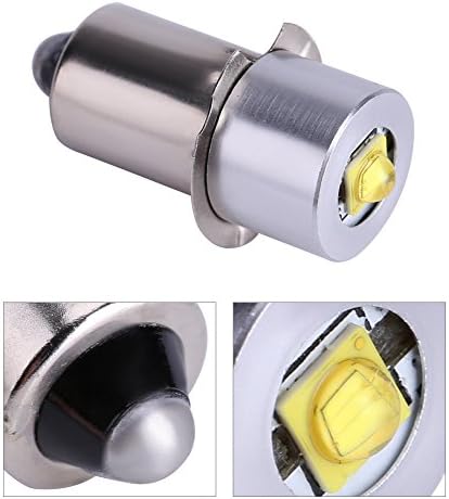 Lâmpada, 5w 6-24V P13.5S Lanterna LED Bulbo Alto LED de LED Upgrade Bulbo Substituição para lanternas de emergência de LED tocha