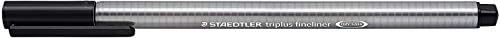 Staedtler Triplus FineLiner 0,3 mm Ponto poroso, ponta de metal, conjunto de 6, cores variadas