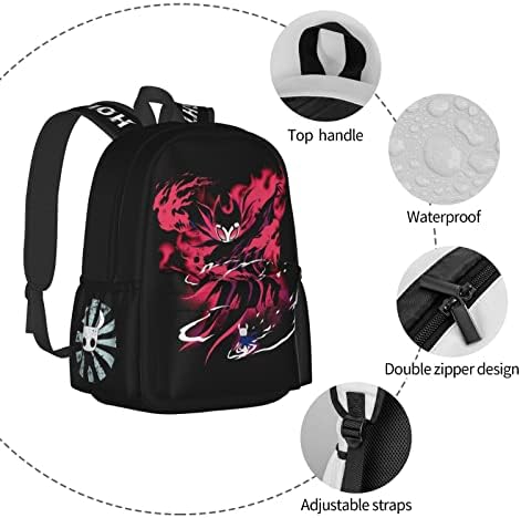 Nikroad Hollow Game Knight Backpack Backpack Bookbags Backpack de laptop à prova d'água Daypack personalizado para meninos meninas
