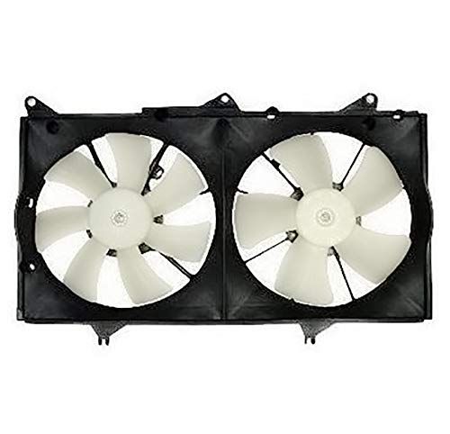 Rareelectrical New Cooling Fan Compatible with Lexus Es330 2004 by Part Numbers 16361-20050 1636120050 16361-28050 1636128050