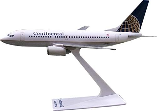 Miniaturas de vôo 737-700 Modelo de exibição em escala 1/200 da Continental Airlines 1/200 com suporte