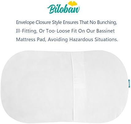 Capa de colchão de bassinet e folhas de berço de algodão compatíveis com bassinest giratório, flexão flexível, premiere e luxuos