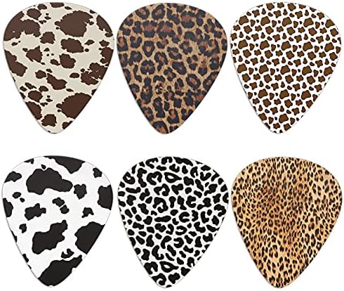 Yiekeluo Guitar Picks Thin 6 Packs Set Universo Galaxy Space Gift exclusivo para guitarra para guitarra acústica,