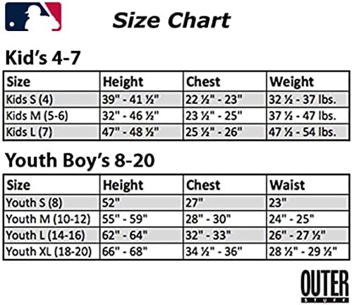 Exterterstuff MLB Boys Youth 8-20 Heart & Soul Team Graphic T-Shirt Multi